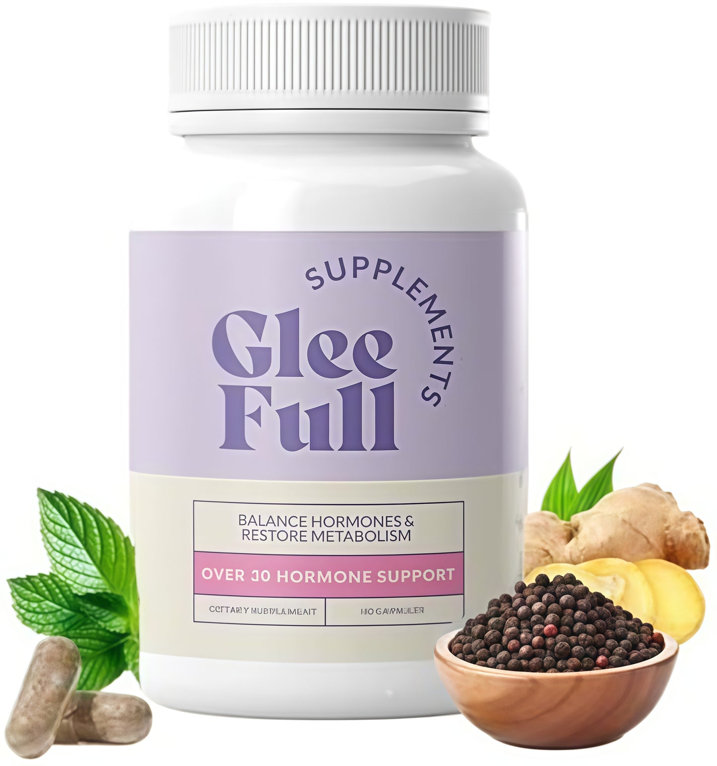 GleeFull Over 30 Hormone Support - Menopause Supplements for Women - Hormone Support for Women